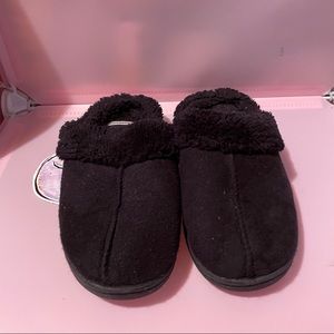Blue Suede Shoes Clog Slippers, Size Small 12/13
